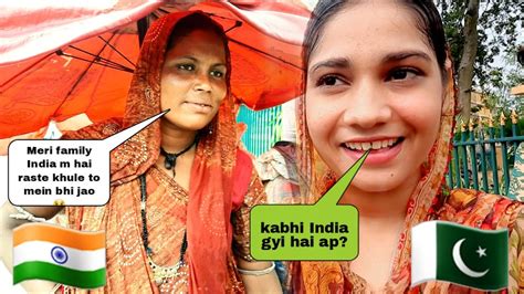 a hindu pakistani s experience in india 🇮🇳 her story i met her in a market hardworking 🇵🇰