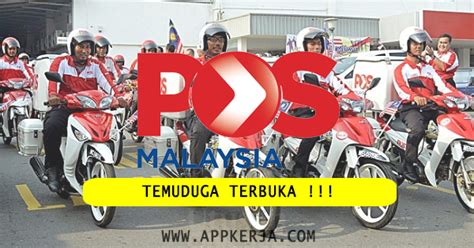 4634) is a postal delivery service in malaysia, with history dating back to early 1800s. Jawatan Kosong Terkini di Pos Malaysia Berhad - 8 Julai ...