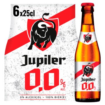 Jupiler 0 0 Alcohol Vrij Bier Flessen 6 X 25cl Bestellen Bier En