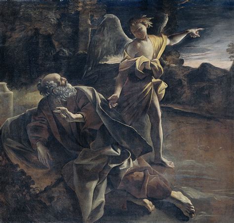 The Prophet Elijah In The Desert Awakened By An Angel 1624 1625