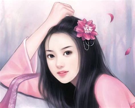 Anime Magazines Chinese Girl Paintings 07