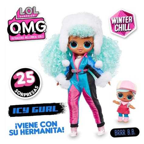Lol Surprise Omg Winter Chill Icy Gurl And Hermanita Piletas And Juguetes