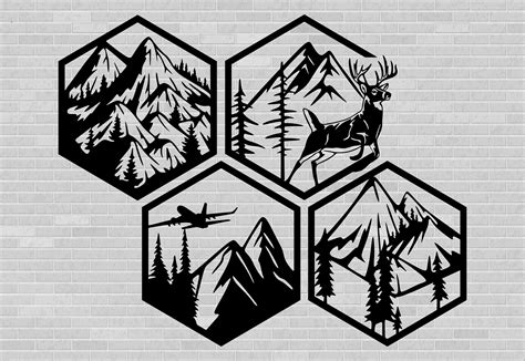 Wall Decor Dxf Nature Art Decor Dxf Home Decor Svg Dxf Etsy In 2021