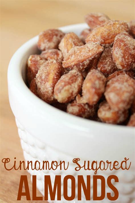 How To Make Cinnamon Sugared Almonds Recipe Almond Recipes Nut
