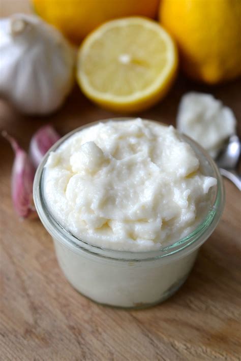 An easy to make 3 ingredient garlic aioli (aka toum) that is egg free and vegan! Egg Free Garlic Aioli (Toum) (Vegan, Paleo, Whole30, Dairy ...