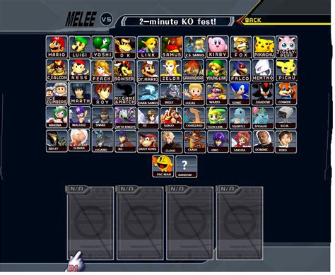 Smash Remix Melee Edition Character Roster By Saucerofperil On Deviantart