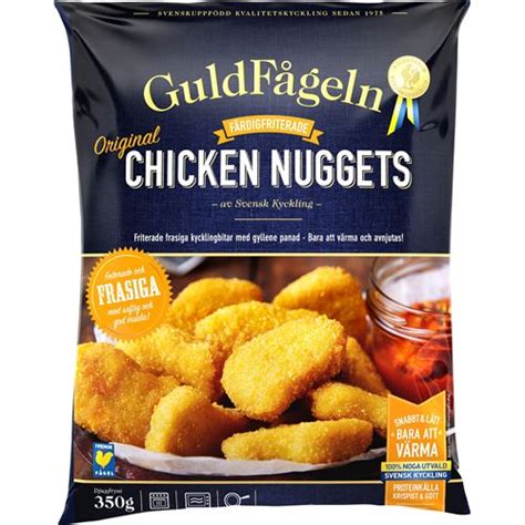 Find the answers to the most common nugget questions, all in one place. Handla Chicken Nuggets Fryst, 350 g från Guldfågeln online ...