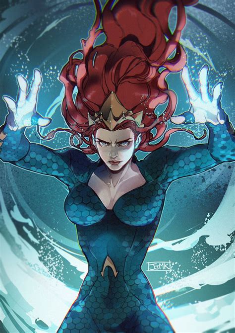 Aquaman2018 Mera Fan Art Dc Comics Art Superhero Art Mera Dc Comics