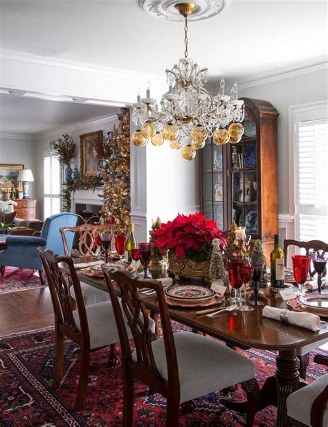 House Tour Pam Kelley Design Design Chic Christmas Dining Room