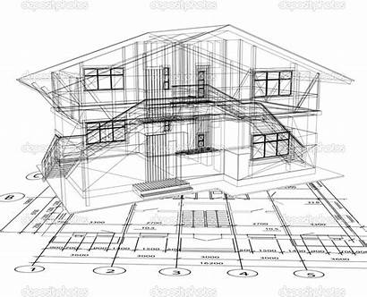 Architecture Blueprint Plans Vector Clip Architectural Plan