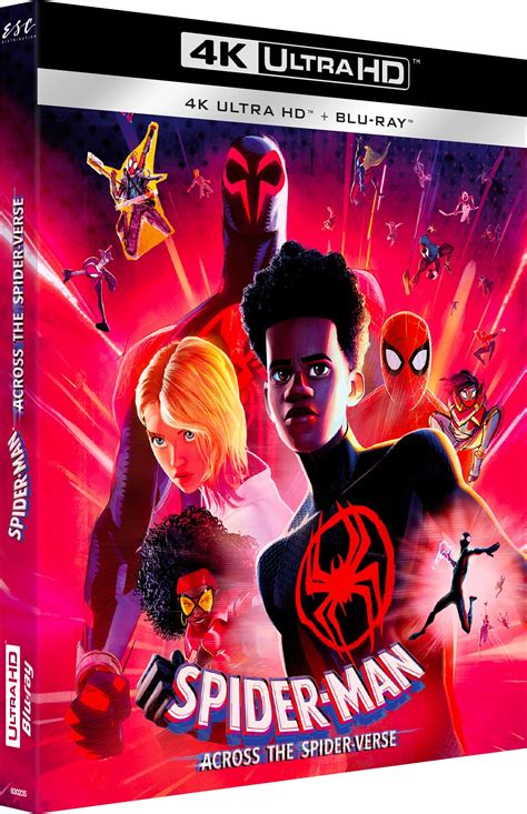 Spider Man Across The Spider Verse Blu Ray K Ultra HD Blu Ray Edition Blu Ray K UHD