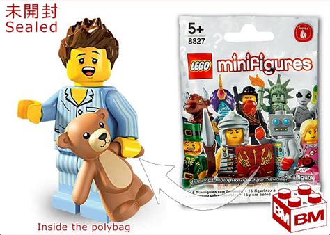 楽天市場 8827 Lego レゴ ミニフィギュア シリーズ6 スリーピーヘッドねぼすけ｜lego Minifigures