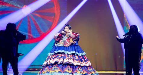 Russia First Rehearsal Eurovision 2021 Manizha Russian Woman Escbubble