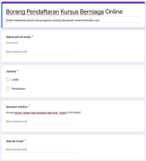 We did not find results for: Cara Buat Google Form Panduan Bergambar - Bromoden