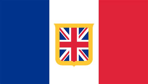 Flag Of A Franco British Union In The Style Of Italy Rvexillology