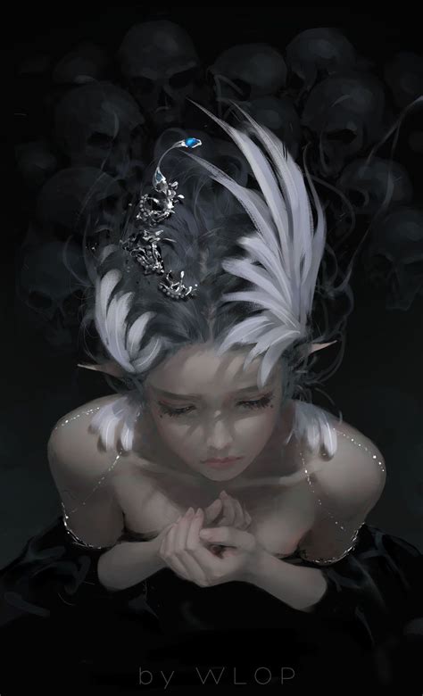Foto Fantasy Anime Fantasy Fantasy Girl Fantasy Artwork Dark Fantasy Art Dark Art Digital