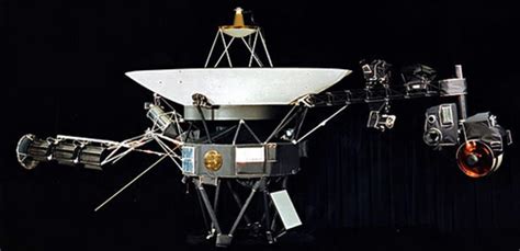 Space Probe Leaving Solar System
