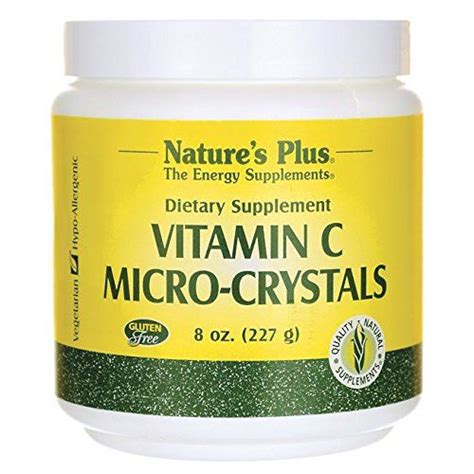 There are three basic supplement forms: Nature's Plus Vitamin C Micro-Crystals -- 8 oz *** Want to ...