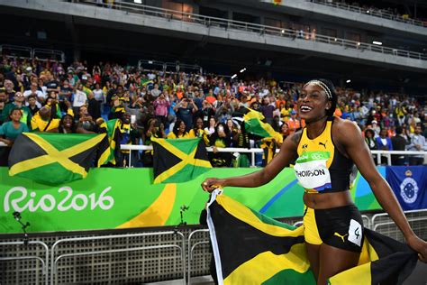 Rio 2016 Olympics Track Elaine Thompson Mo Farah Win Gold Time
