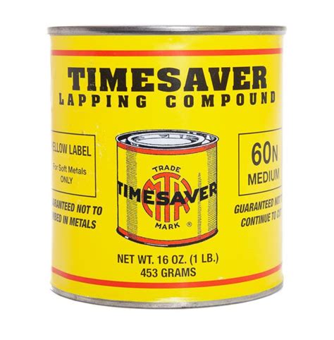 Timesaver Lapping Compound Yellow Medium 16oz from IBHS Ltd