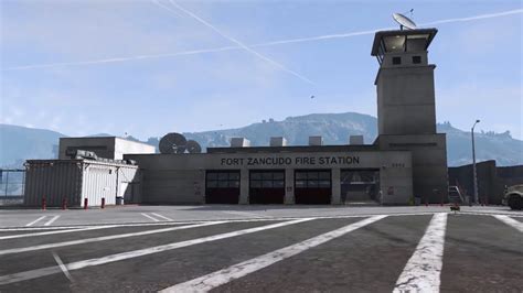 Fort Zancudo Fire Station Mlo Fivem Youtube