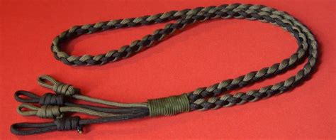 Real nice box braid long enough for many different uses , i'am using one on as a pull tab on my motorcycle jacket along with several knifes and a flashlight in my bikes tailbag; Stormdrane's Blog: Paracord neck lanyards...
