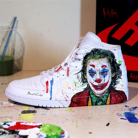 Hand Painted Joker Jordan 1s By Danielcordas Rsneakers