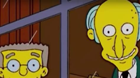 Smithers To Come Out As Gay To Mr Burns Ents And Arts News Sky News