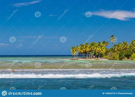 Landscape Photo Of Beautiful Paradise Maldives Tropical Beach On Island