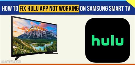 I have been having issues with the sony smart tv hulu app for about 2 months. How to fix HULU App Not Working on Samsung Smart TV - A ...