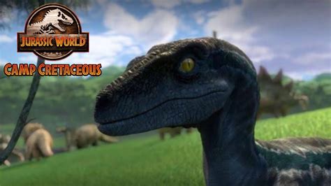 Jurassic World Camp Cretaceous Season 1 2 2020 2021 Blue Screen Time Youtube