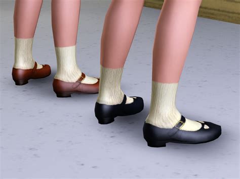 Mod The Sims Scamperoos Mary Janes