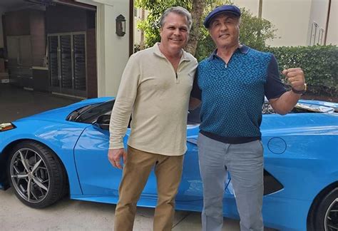 .8 подписок, 2 166 публикаций — посмотрите в instagram фото и видео sylvester stallone (@legend_sylvesterstallone). PICS Sylvester Stallone Buys a Rapid Blue 2021 Corvette ...