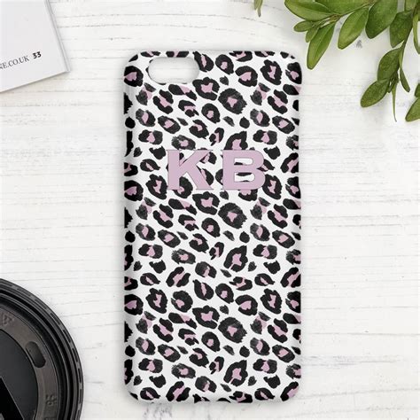 Leopard Print Personalised Phone Case By Koko Blossom