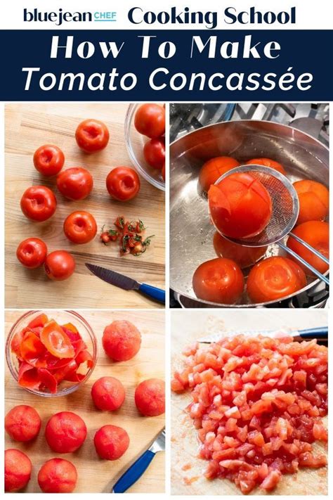 How To Make Tomato Concassé Blue Jean Chef Meredith Laurence Tomato Easy Marinara Sauce
