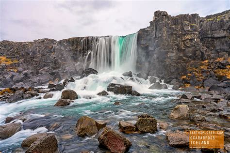 Oxararfoss Waterfall In Iceland — Earthxplorer Adventure Travel