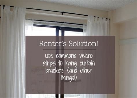 Maybe you would like to learn more about one of these? Hang Curtains Without Putting Holes in the Wall | Up to ...