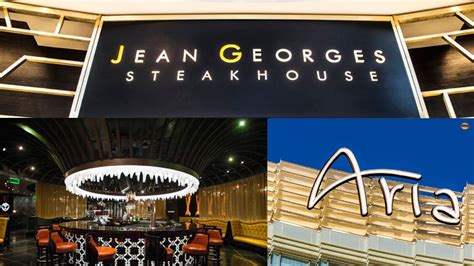 jean george steak house at the aria las vegas 2021 youtube