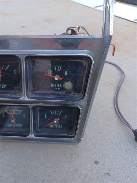 1966 Impala Caprice Console Gauge Package Supersport 396 427 4 Speed