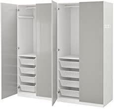 I'm looking for something that will fit flush with and line up with the pax doors, and extend to 9 ft. Fully functional IKEA fitted wardrobe for sloping ceiling ...