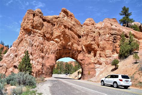 Twin Tunnels At Red Canyon Utah Encircle Photos