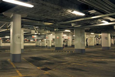 Underground Garage Stock Image Colourbox