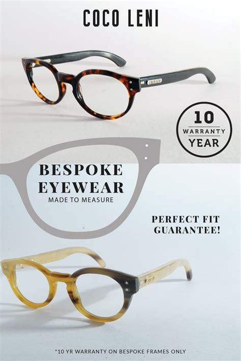 Made To Measure Eyewear By Coco Leni Germany Since 1946 Sustainable