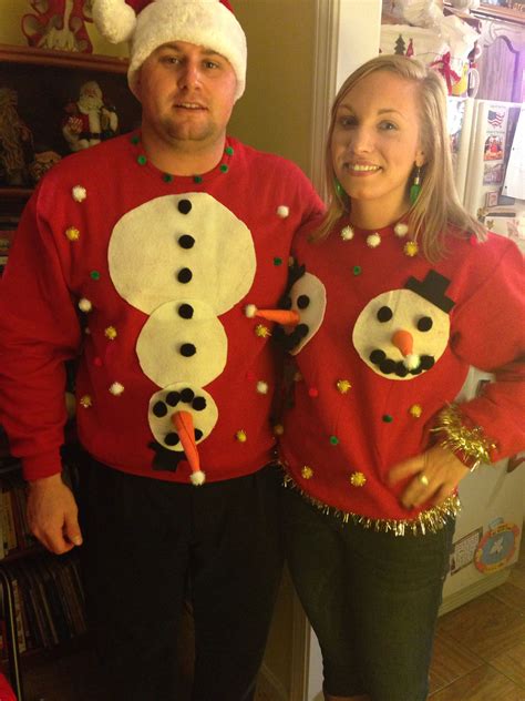 Ugly Couples Christmas Sweaters Christmas Dinner Ideas 2021