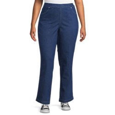 Just My Size Plus Size 4 Pocket Stretch Bootcut Jeans Regular And