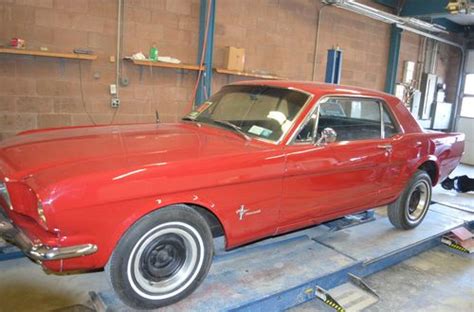 1966 Ford Mustang Candy Apple Red Paint Code
