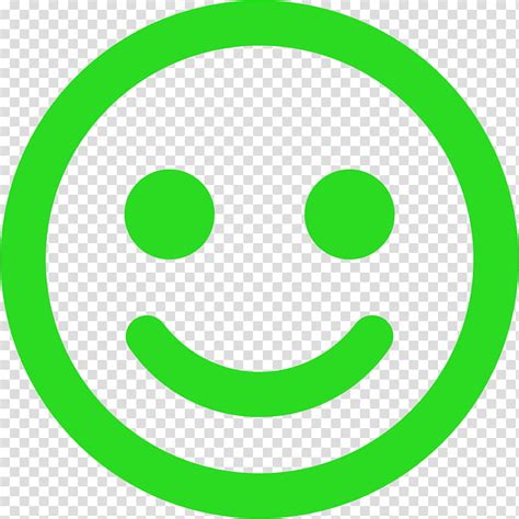 Happy Face Emoji Smiley Emoticon Happiness Emotion Green Facial