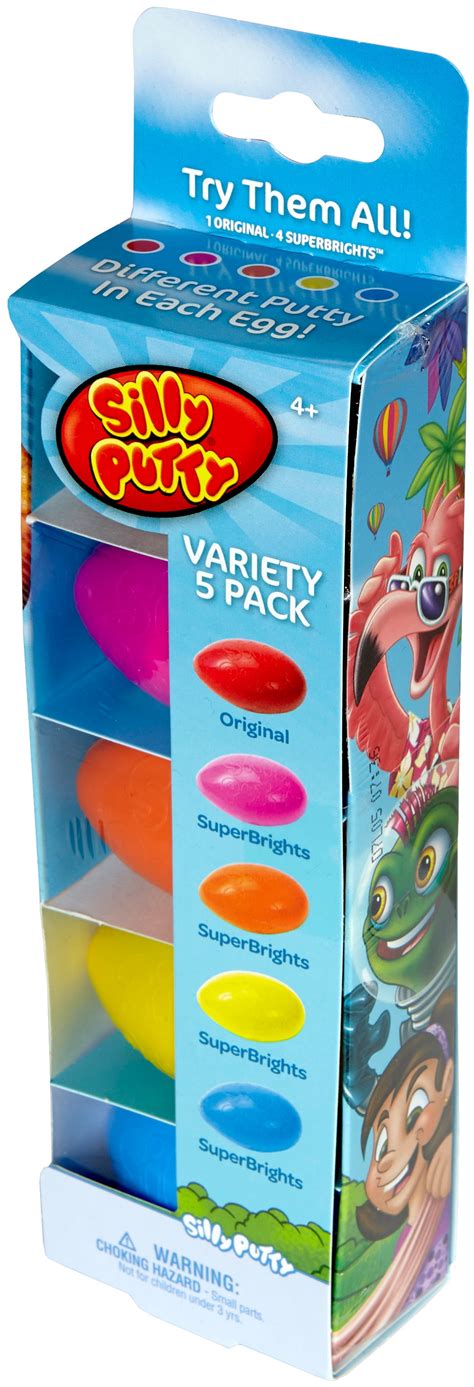 Silly Putty Party Pack 5pkg Walmart Canada