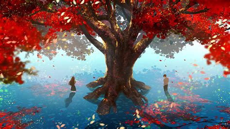 2560x1440 Love Memories With Tree 4k 1440p Resolution Hd 4k Wallpapers