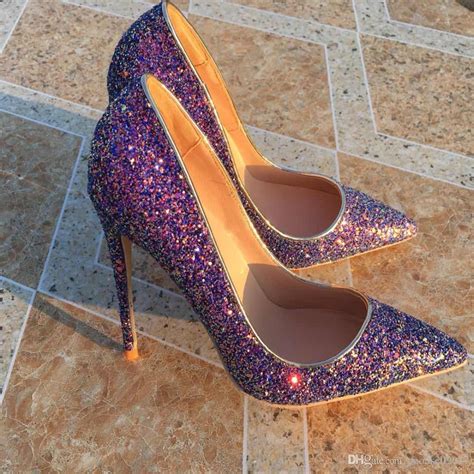 Women High Heels Pumps 2018 Women 12cm High Heels Pumps Sexy Glitter